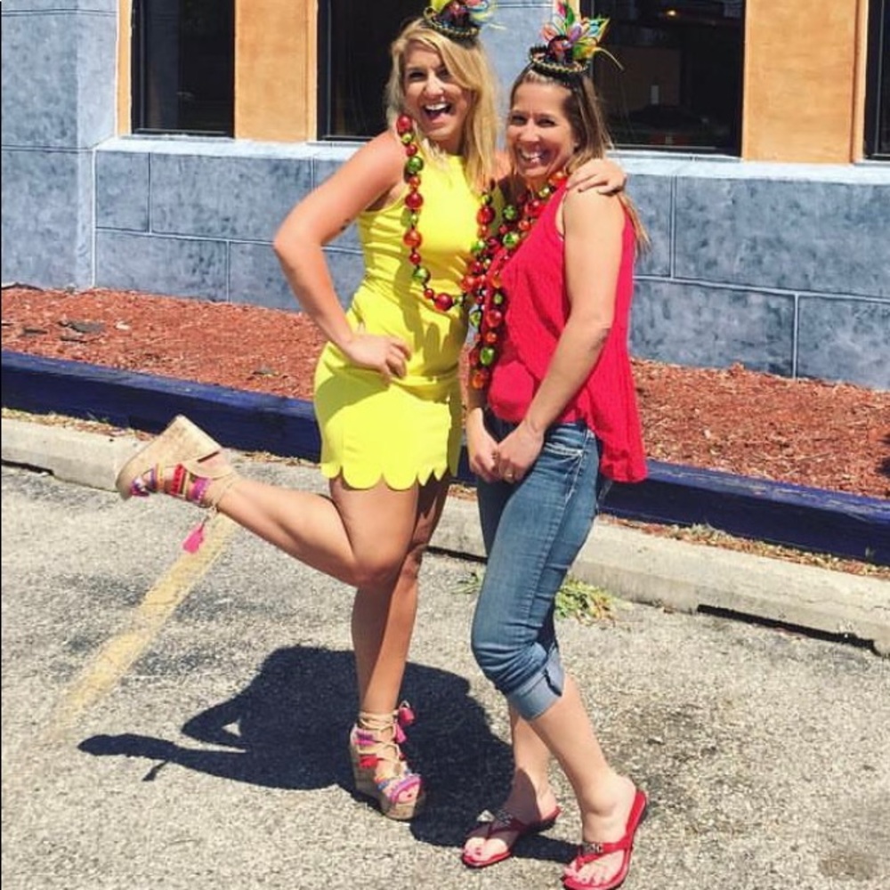 Yellow dress